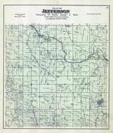 Jefferson Township, Rossville, Paint Creek, Allamakee County 1886 Version 3